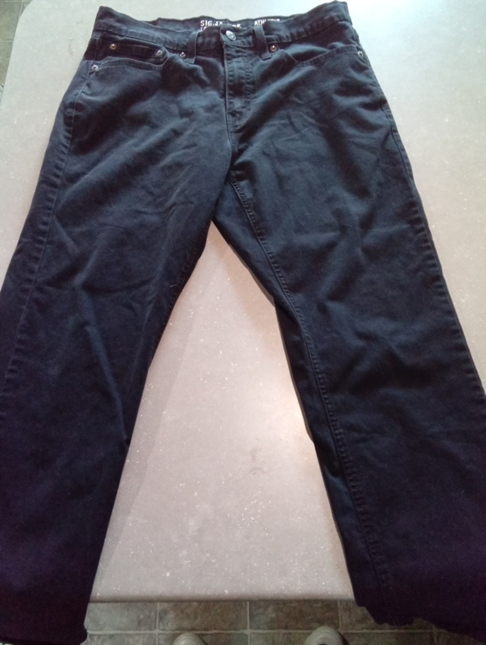 Levi's Black 32x32 Straight-Leg Chinos